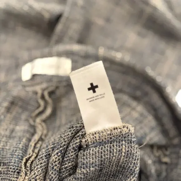 Imogene Willie Tweed Pants Women's XS Cotton Coastal Cowgirl Festival Resort - Picture 12 of 16